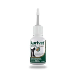 Aurivet Clean Solução Otológica para Cães e Gatos 50ml