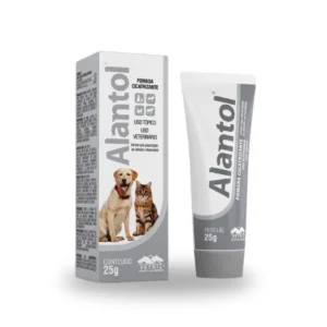 Pomada Cicatrizante Alantol para Cães e Gatos 25 g