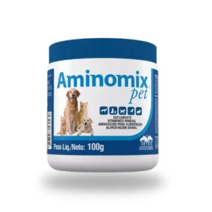 Aminomix Pet 100g Suplemento para Cães e Gatos