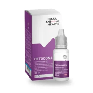 Antifúngico Cetoconazol Suspensão Oral 20% Ibasa 20 ml