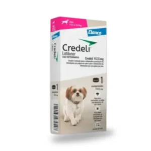 Antipulgas Credeli 112,5mg Cães 2,5 a 5,5kg 1 comprimido