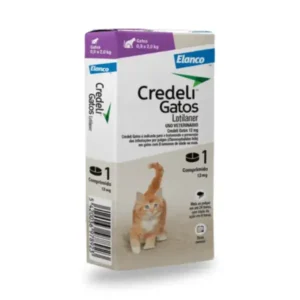 Antipulgas Credeli 12mg Gatos 0,9 a 2kg 1 comprimido