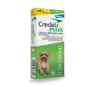 Antipulgas Credeli Plus Cães 1,4kg a 2,8kg 1 comprimido