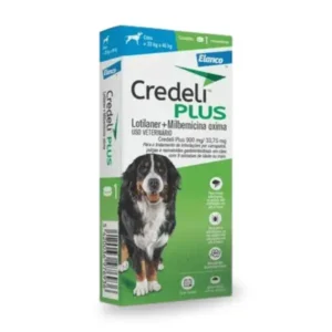 Antipulgas Credeli Plus Cães 22kg a 45kg 1 comprimido