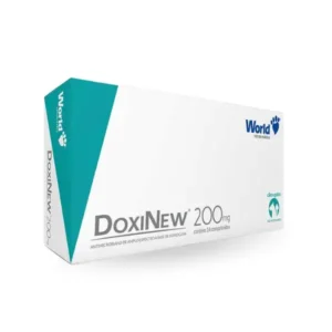 DoxiNew 200mg Antimicrobiano para Cães de 40kg e Gatos