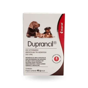 Duprancil Oral Amoxicilina para Cães e Gatos 40g