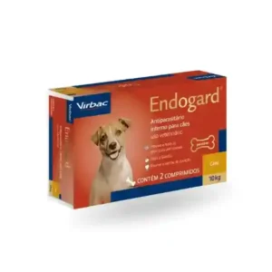 Endogard Vermífugo para Cães até 10 kg 2 comprimidos