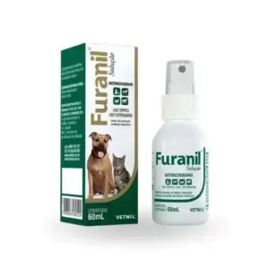 Furanil Solução Spray Vetnil para Cães e Gatos 60 ml