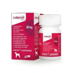Galliprant 60mg Anti-inflamatório para Cachorro 7 comprimidos