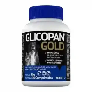 Glicopan Gold Comprimidos Suplemento de Vitaminas 30 Comprimidos
