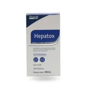 Hepatox Antitóxico para Cães e Gatos 90 mL