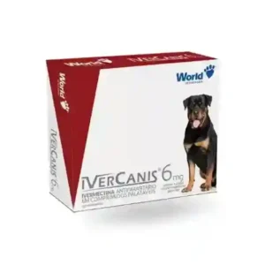 IverCanis 6mg Antiparasitário para Cães de 30kg