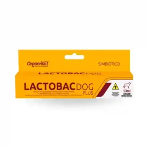 Lactobac Dog Plus Organnact Suplemento Vitamínico 13 ml