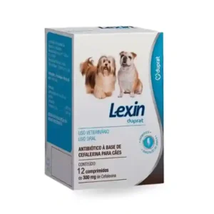Lexin 300mg Antibiótico 12 comprimidos