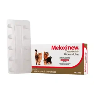 Meloxinew 0,5mg Anti-Inflamatório 10 comprimidos