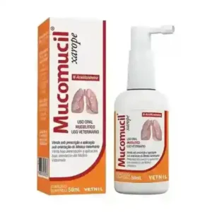 Mucomucil Xarope Expectorante Vetnil 50 ml