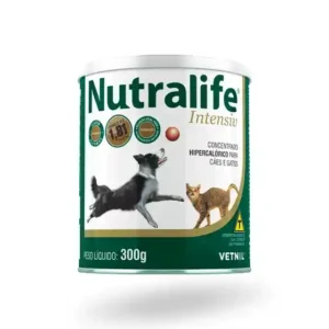 Nutralife Intensiv Vetnil Concentrado Hipercalórico para Cães e Gatos 300 g