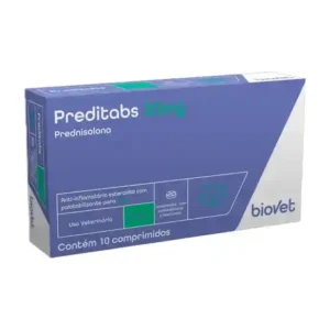 Preditabs 20 mg Anti-inflamatório para Cães 10 comprimidos