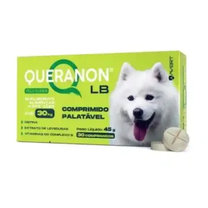 Queranon LB Suplemento para Cães Até 30 kg 30 comprimidos